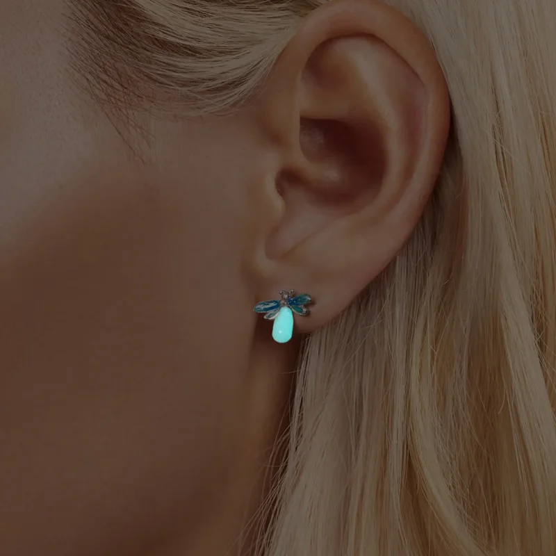 (slika za) Uhani v obliki kresnic PANDORA - BSE962 - Ogled 8