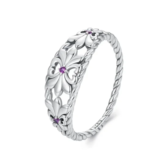 (slika za) Vintage prstan PANDORA Style Iris - SCR998