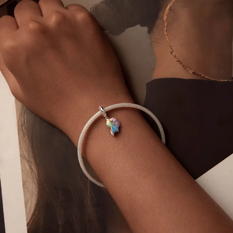 (slika za) Viseča neonska školjka v stilu PANDORA - SCC2709 - Ogled 5