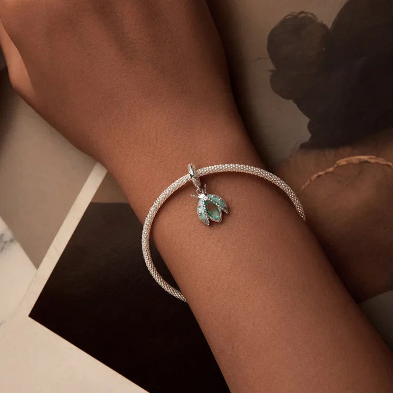 (slika za) Obesek s pikapolonico Oasis v slogu PANDORA - SCC2772 - Ogled 6