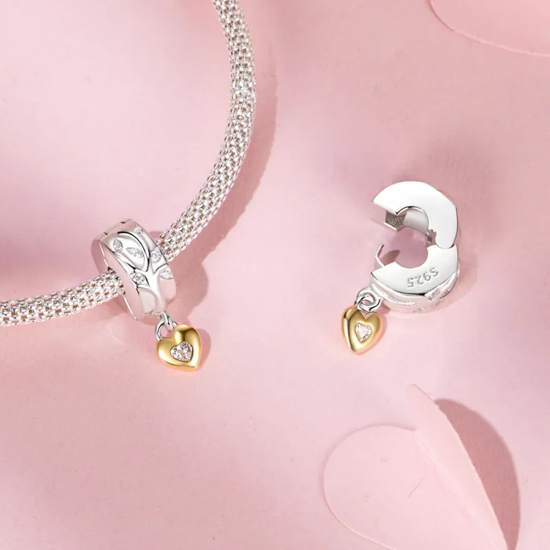 (slika za) Obesek s zaponkami v stilu PANDORA Tree of Life - BSC1003 - Ogled 5