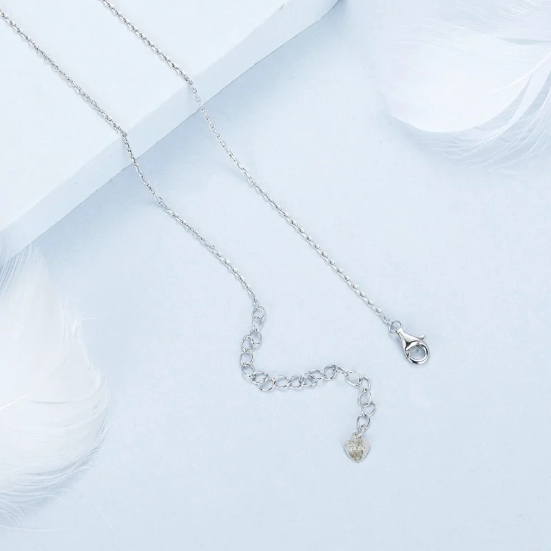 (slika za) Ogrlica s ključavnico v obliki srca PANDORA - BSN377 - Ogled 4