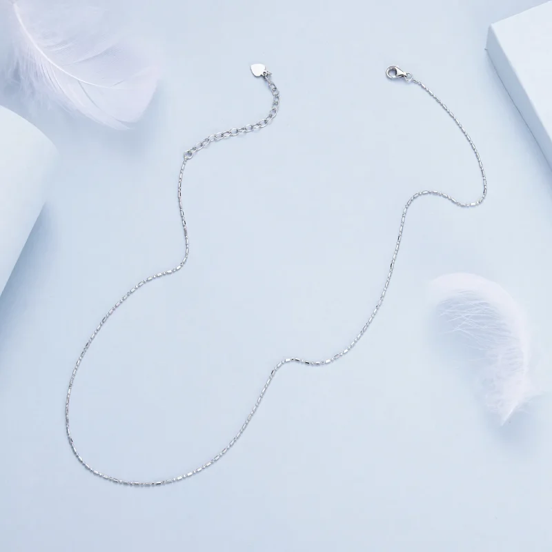 (slika za) Osnovna verižica s finimi bleščicami v stilu PANDORA - BSA006 - Ogled 3