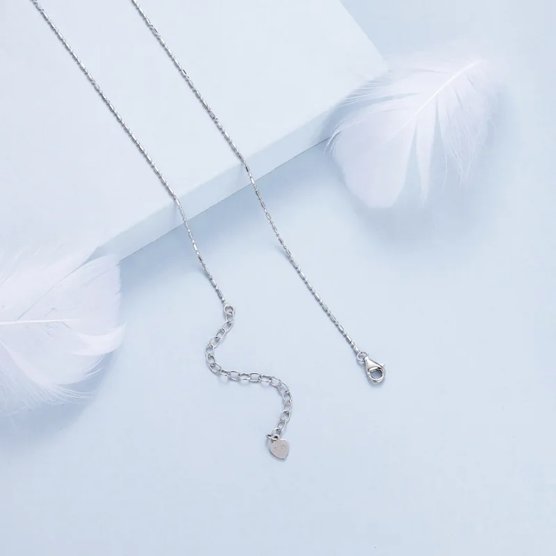 (slika za) Osnovna verižica s finimi bleščicami v stilu PANDORA - BSA006 - Ogled 4