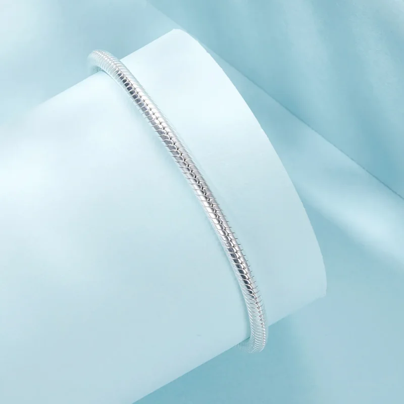 (slika za) Osnovna zapestnica PANDORA Style Forever Love Snake Bone - SCB272 - Ogled 2