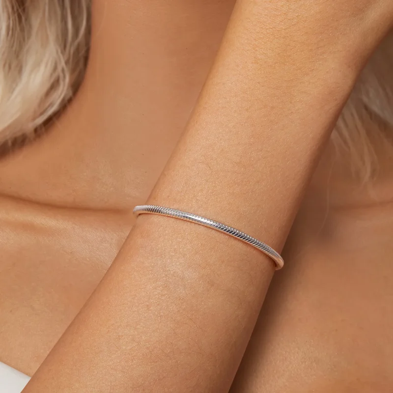 (slika za) Osnovna zapestnica PANDORA Style Forever Love Snake Bone - SCB272 - Ogled 9