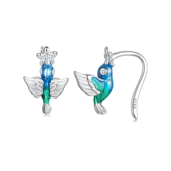 (slika za) PANDORA kaveljček za uho Hummingbird Style - BSE990