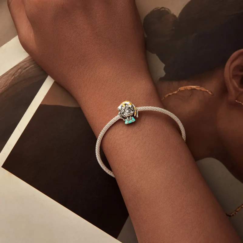 (slika za) PANDORA Style Cat Girl Beads - SCC2719 - Ogled 6