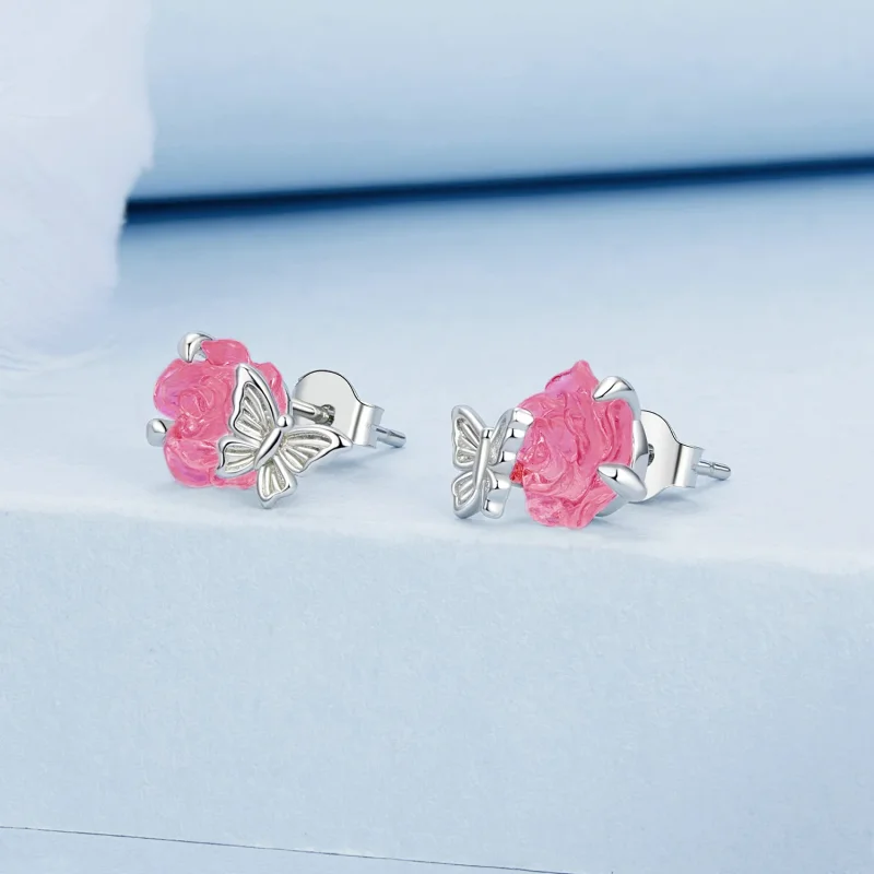 (slika za) PANDORA Style Crystal Rose - BSE978 - Ogled 3