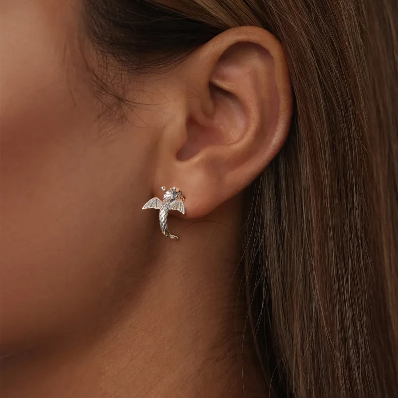 (slika za) PANDORA Style Feilong uhani - SCE1734 - Ogled 5