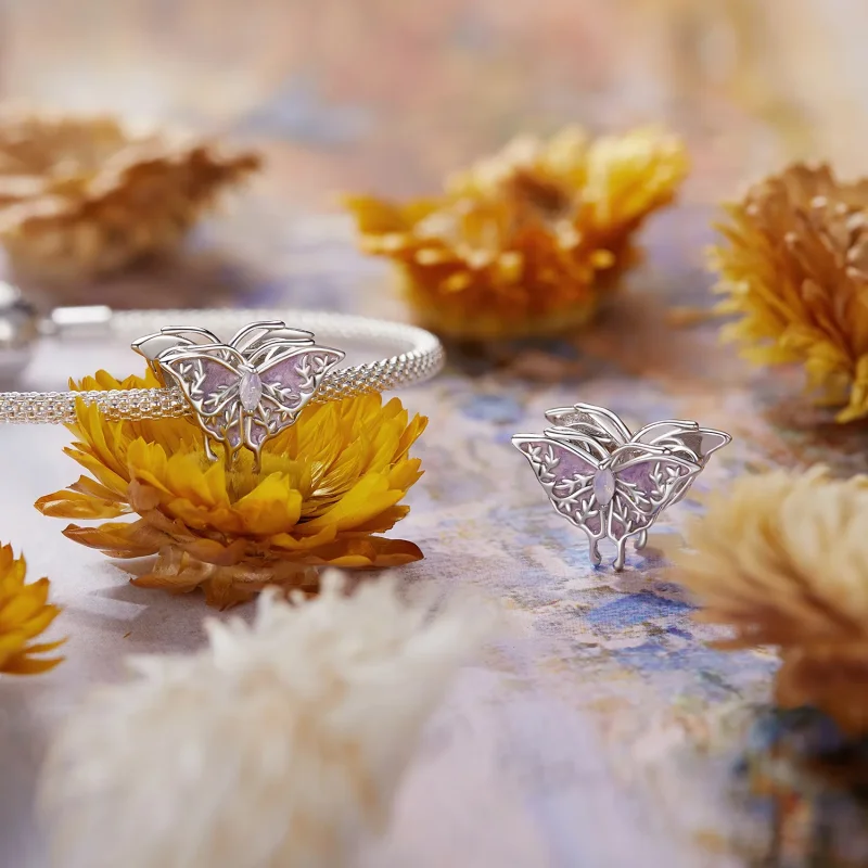 (slika za) PANDORA Style Monet Butterfly Perle - BSC988 - Ogled 4