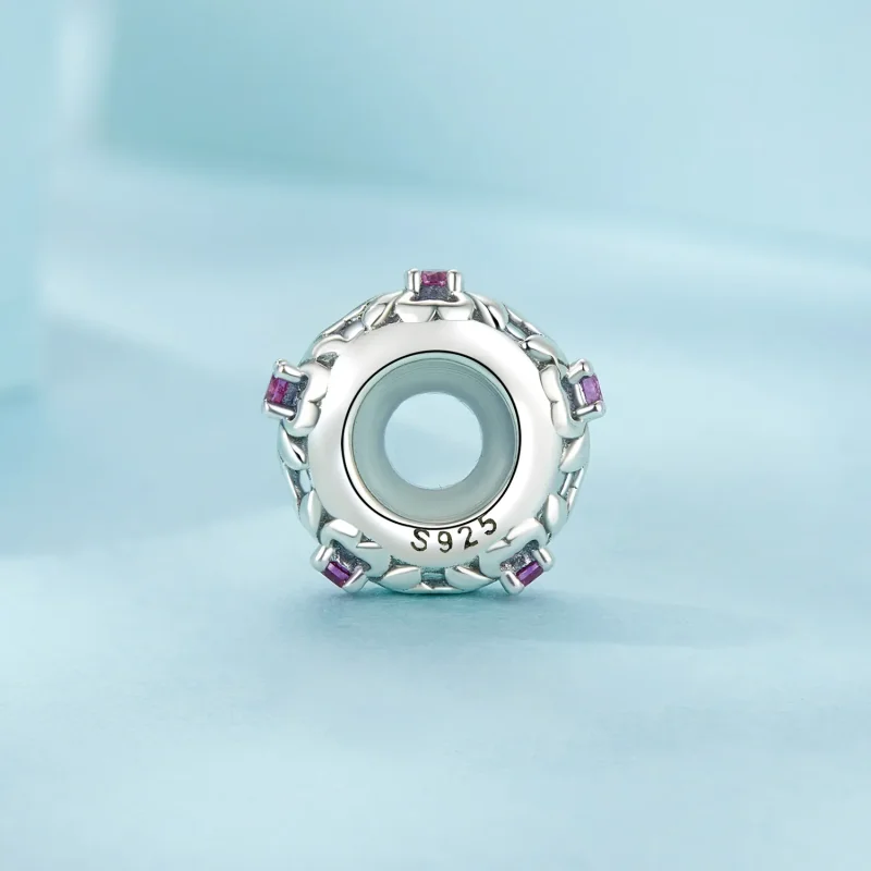 (slika za) PANDORA Style Retro Iris silikonske distančne kroglice - SCC2756 - Ogled 3