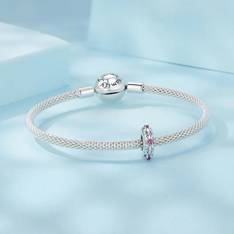 (slika za) PANDORA Style Retro Iris silikonske distančne kroglice - SCC2756 - Ogled 5