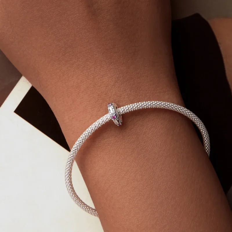 (slika za) PANDORA Style Retro Iris silikonske distančne kroglice - SCC2756 - Ogled 7