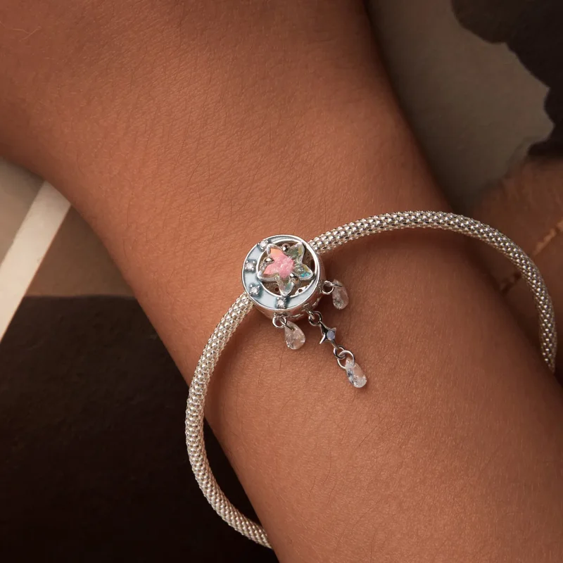 (slika za) PANDORA Style zvezde in lune lovilec sanj - BSC978 - Ogled 7