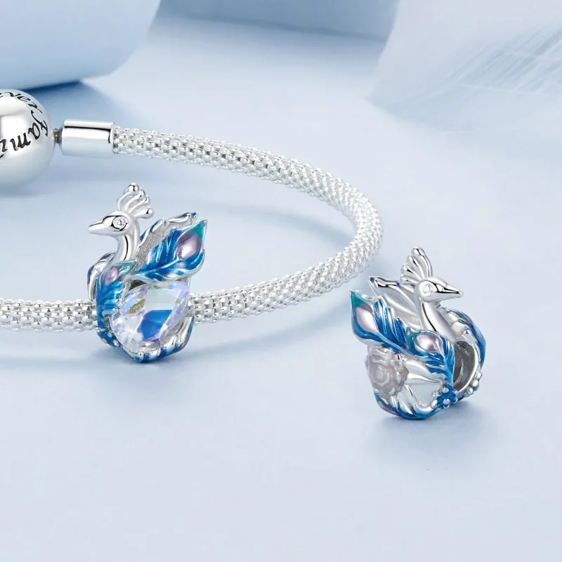 (slika za) Perle v obliki pava PANDORA - BSC979 - Ogled 4