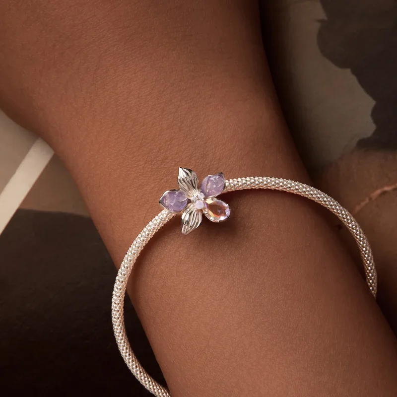 (slika za) Vrtne perle Monet v stilu PANDORA - BSC990 - Ogled 7