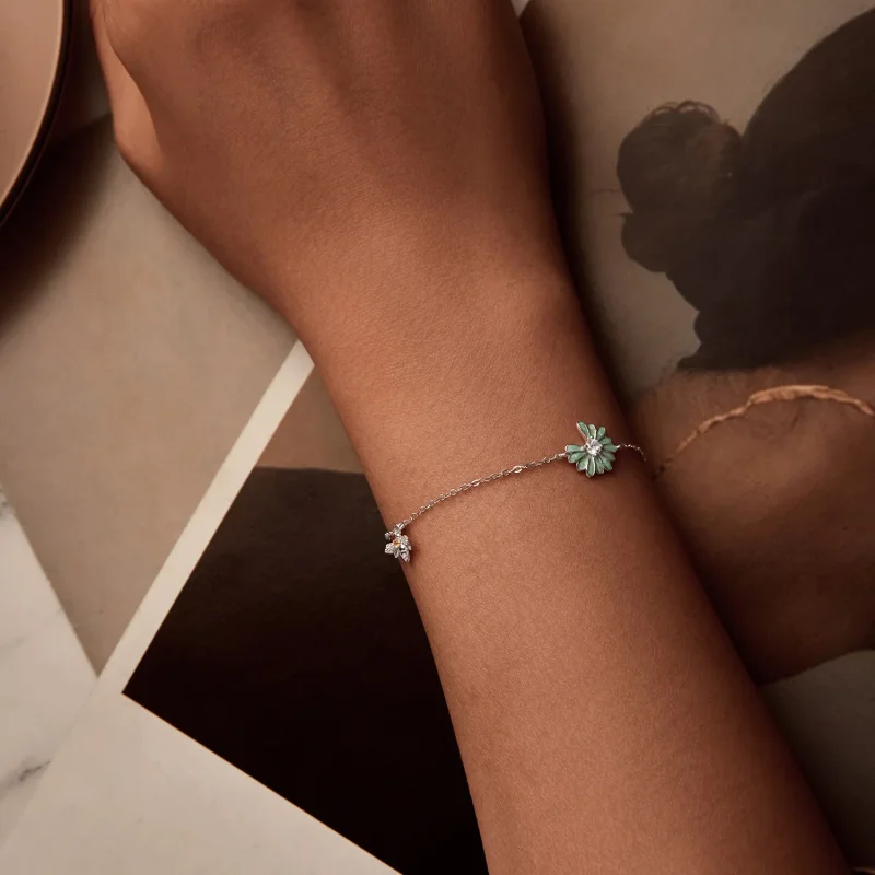 (slika za) Zapestnica s čebelicami v slogu PANDORA - SCB270 - Ogled 4