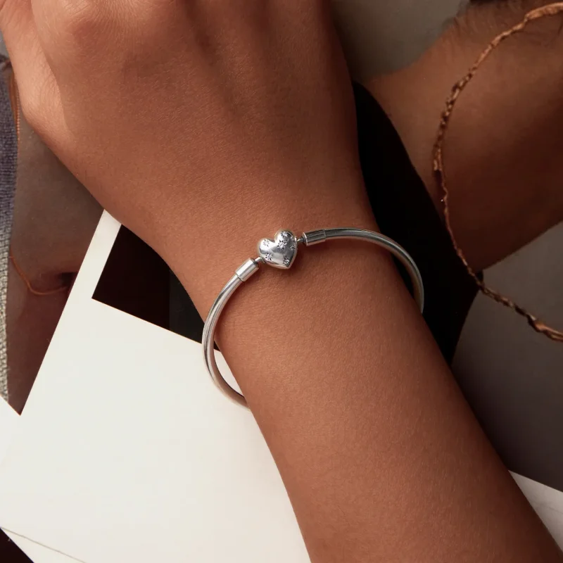 (slika za) Zapestnica z zvezdami v stilu PANDORA - BSB171 - Ogled 4