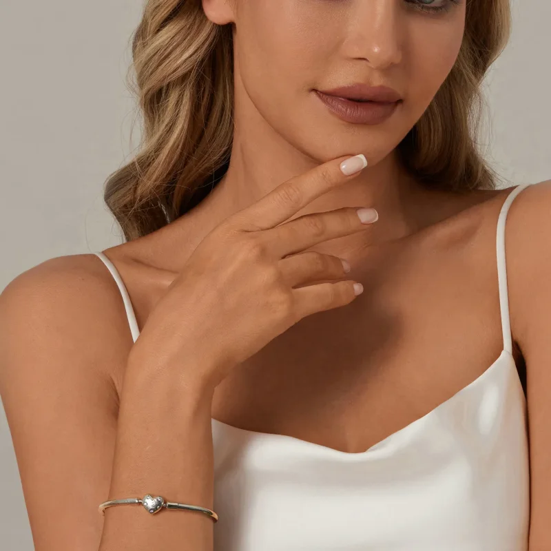 (slika za) Zapestnica z zvezdami v stilu PANDORA - BSB171 - Ogled 6