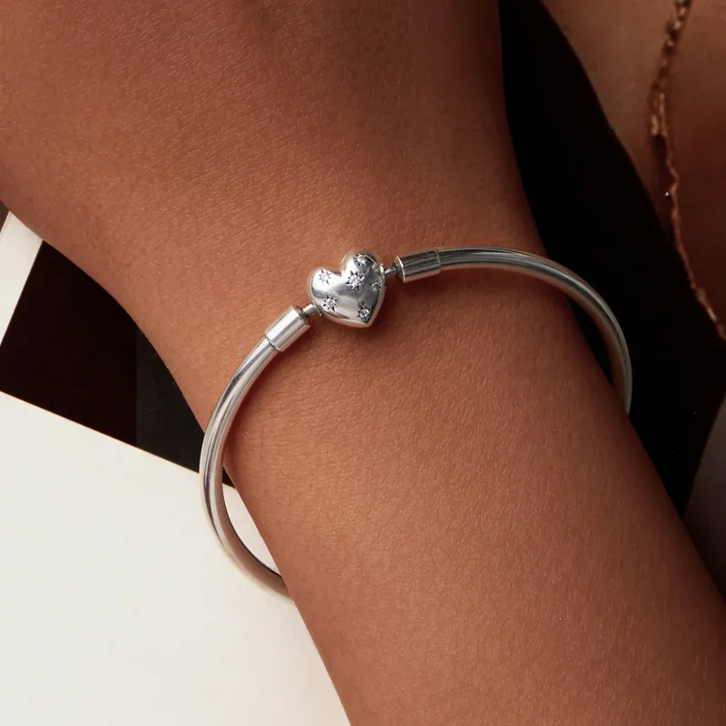 (slika za) Zapestnica z zvezdami v stilu PANDORA - BSB171 - Ogled 7