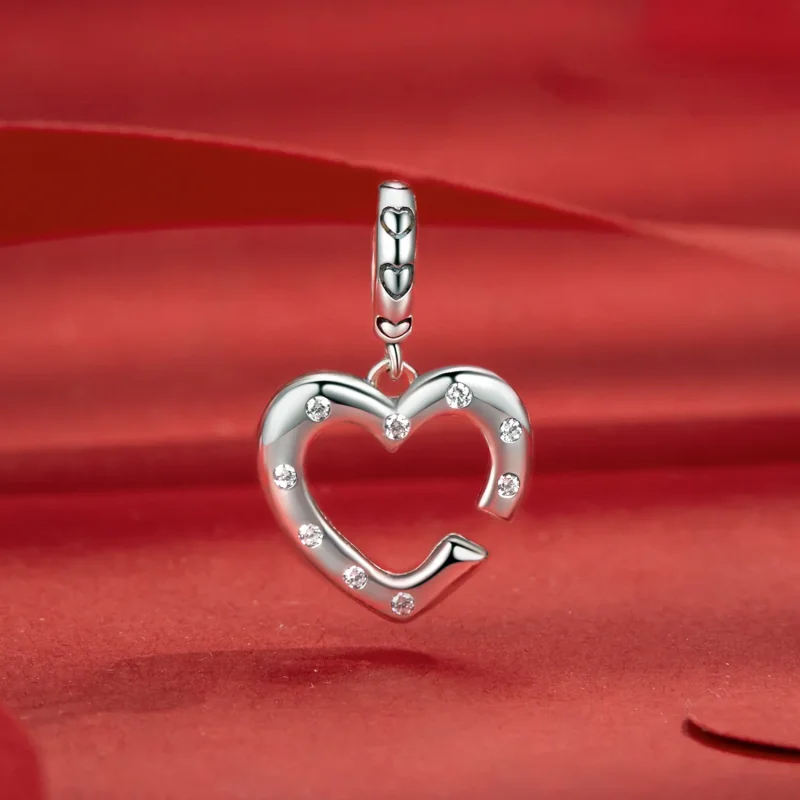 (slika za) Dvojna zaponka PANDORA Style Love - SCC2773 - Ogled 3