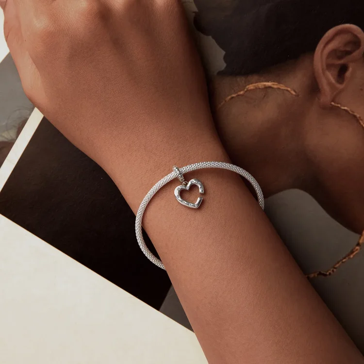 Dvojna zaponka PANDORA Style Love - SCC2773