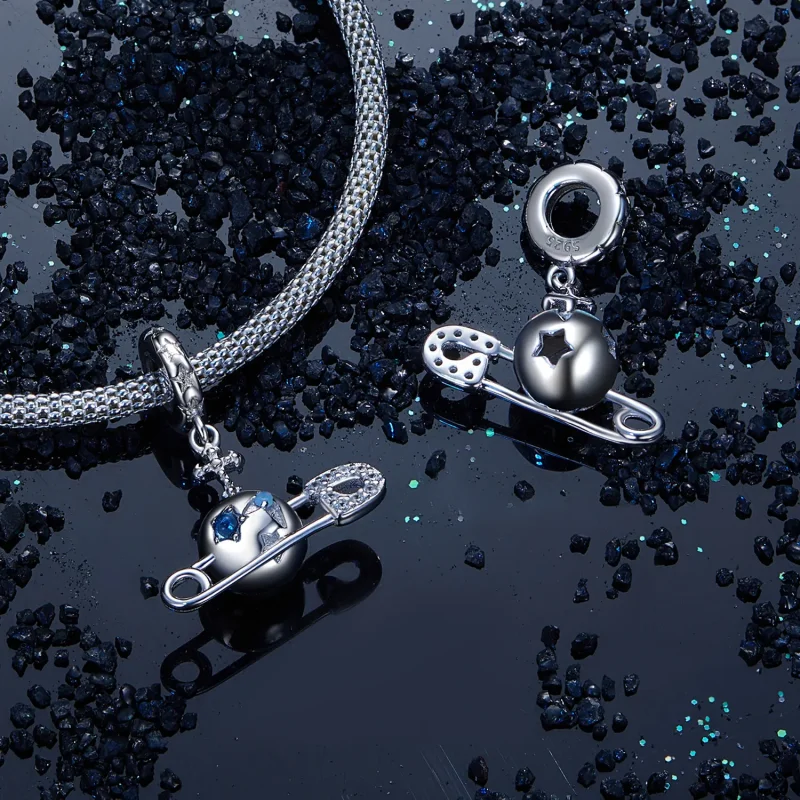 (slika za) Obesek Alien Planet v stilu PANDORA - SCC2786 - Ogled 4