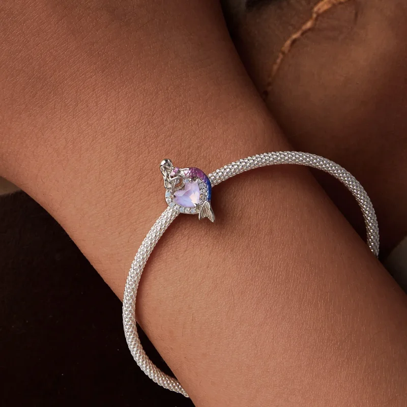 (slika za) Obesek morska deklica v stilu PANDORA - SCC2769 - Ogled 7