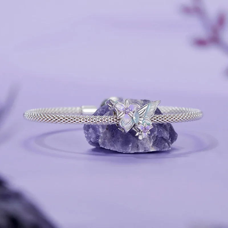 (slika za) Obesek PANDORA Style Butterfly Iris - BSC1030 - Ogled 5