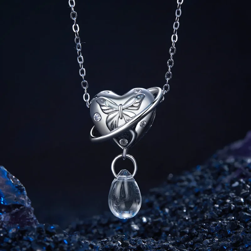 (slika za) Obesek PANDORA Style Butterfly Planet - SCC2787 - Ogled 3