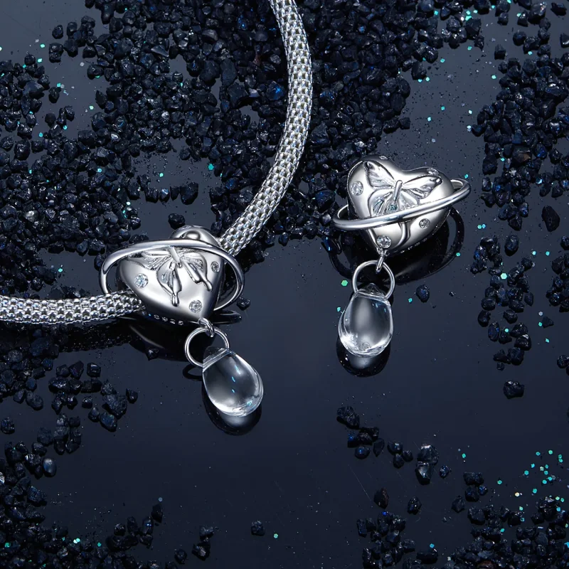 (slika za) Obesek PANDORA Style Butterfly Planet - SCC2787 - Ogled 5