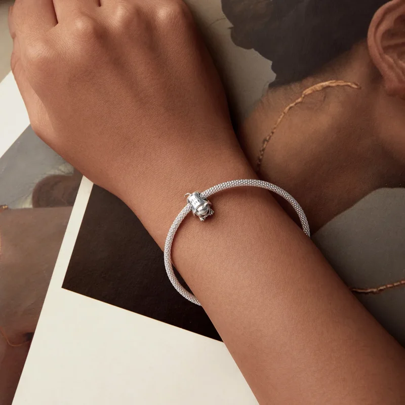 (slika za) Obesek PANDORA Style Cosy Cat House - SCC2797 - Ogled 6