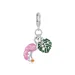 Obesek PANDORA Style Flamingo Tortoise Leaf - SCC2830 Obesek PANDORA Style Flamingo Tortoise Leaf - SCC2830