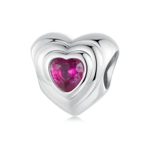 Obesek PANDORA Style Love Heart Classic Halo - SCC2776 (slika za) Obesek PANDORA Style Love Heart Classic Halo - SCC2776