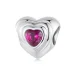 Obesek PANDORA Style Love Heart Classic Halo - SCC2776 Obesek PANDORA Style Love Heart Classic Halo - SCC2776