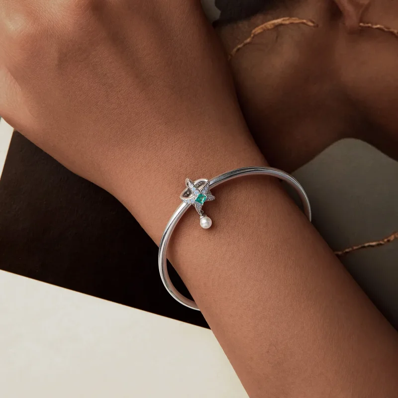 (slika za) Obesek PANDORA Style Morska zvezda - BSC1014 - Ogled 5