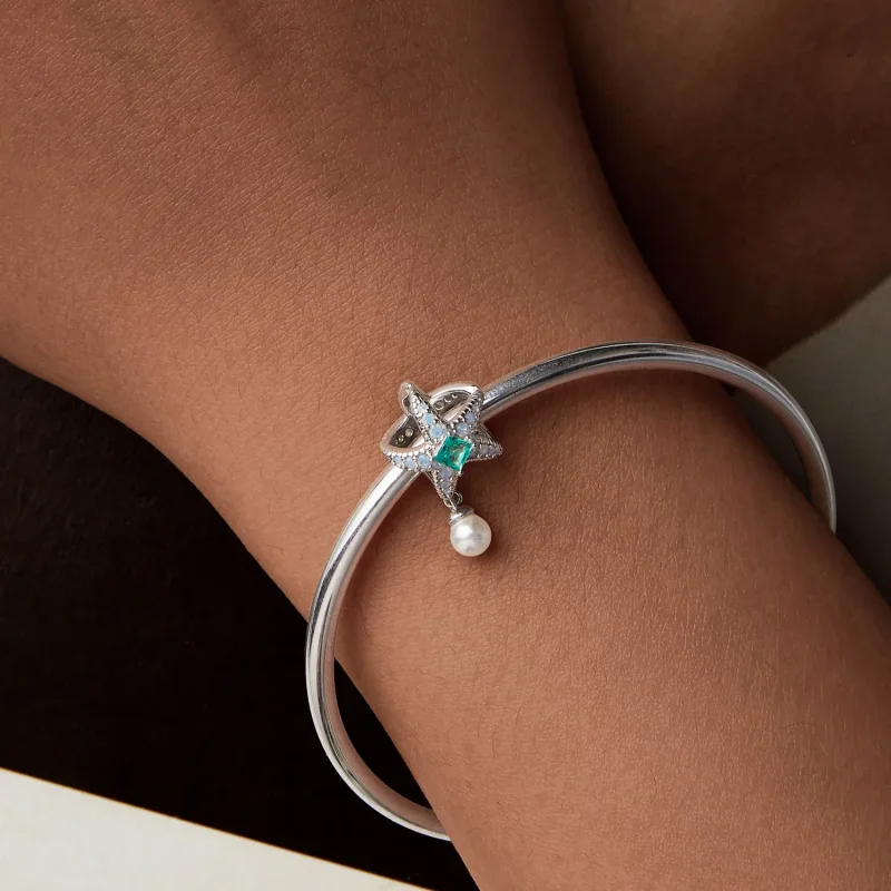 (slika za) Obesek PANDORA Style Morska zvezda - BSC1014 - Ogled 6