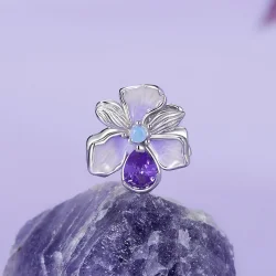 Obesek PANDORA Style Romantic Iris - BSC1031