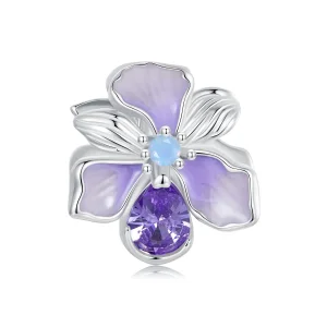 (slika za) Obesek PANDORA Style Romantic Iris - BSC1031