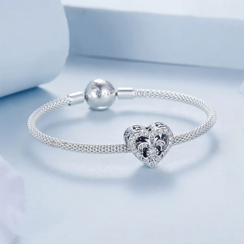 (slika za) Obesek PANDORA Style Vintage Iris - BSC1022 - Ogled 5