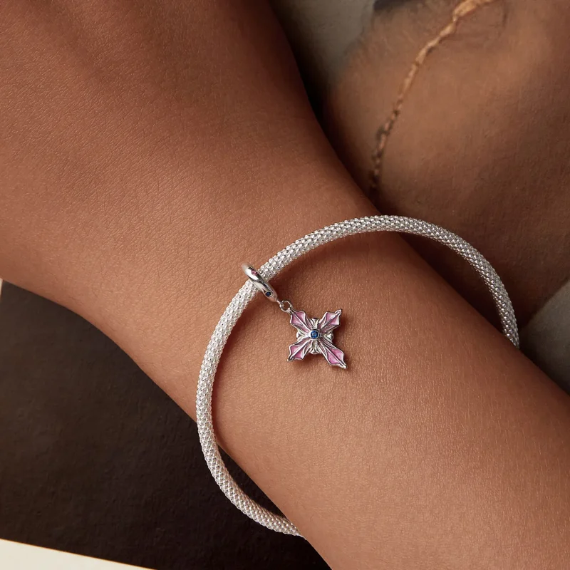 (slika za) Obesek s križem v stilu PANDORA - BSC1023 - Ogled 6