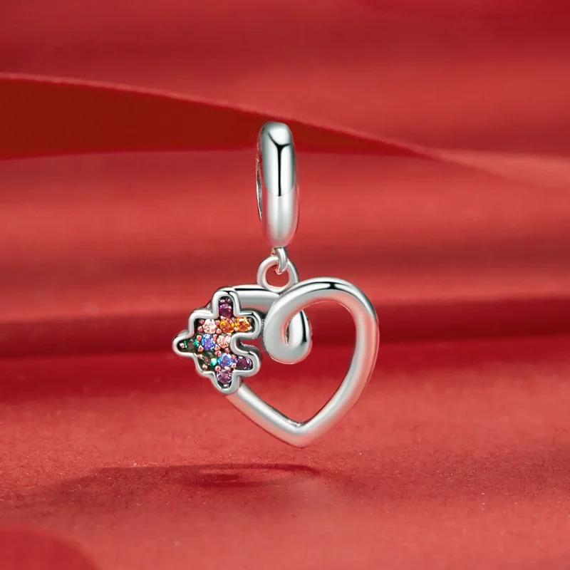 (slika za) Obesek sestavljanka PANDORA Style Heart - SCC2774 - Ogled 2