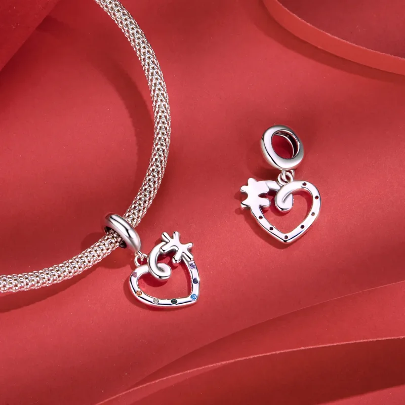 (slika za) Obesek sestavljanka PANDORA Style Heart - SCC2774 - Ogled 5