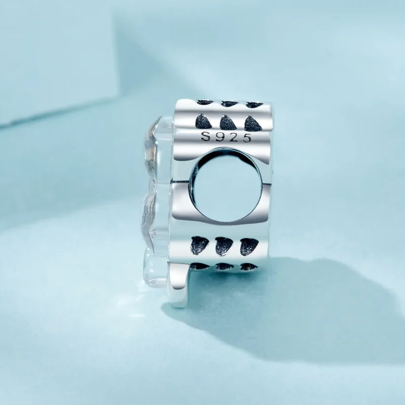 (slika za) Obesek Štiriperesna deteljica v stilu PANDORA - SCC2780 - Ogled 3