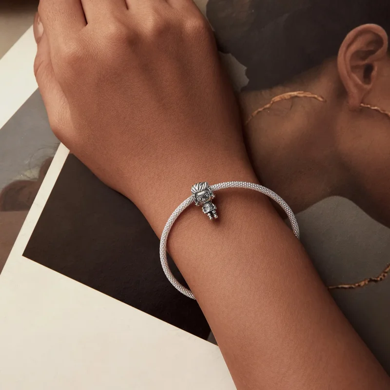 (slika za) Obesek za dečke v stilu PANDORA - SCC2792 - Ogled 6