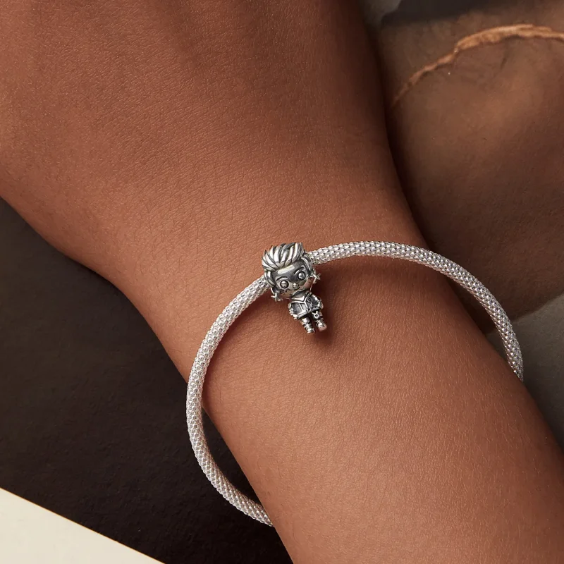 (slika za) Obesek za dečke v stilu PANDORA - SCC2792 - Ogled 7