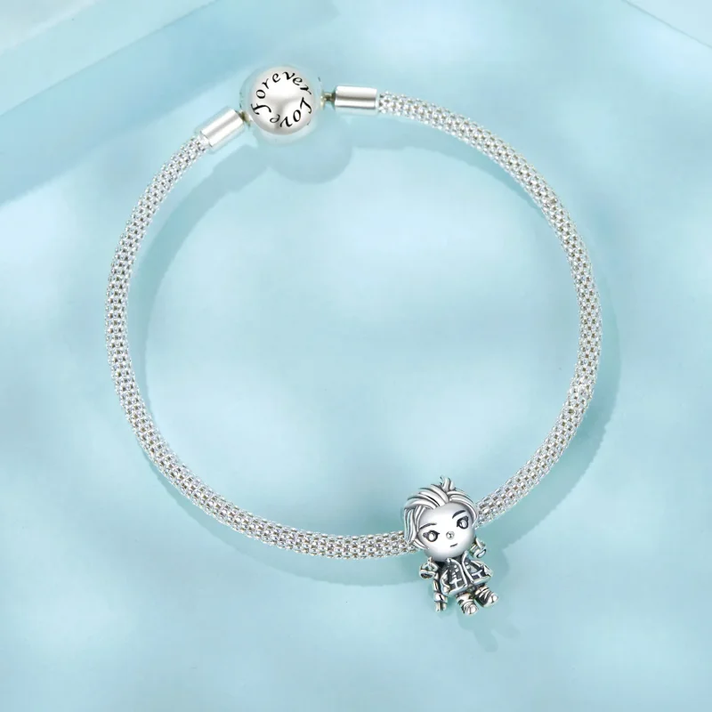 (slika za) Obesek za dekleta v stilu PANDORA - SCC2793 - Ogled 5