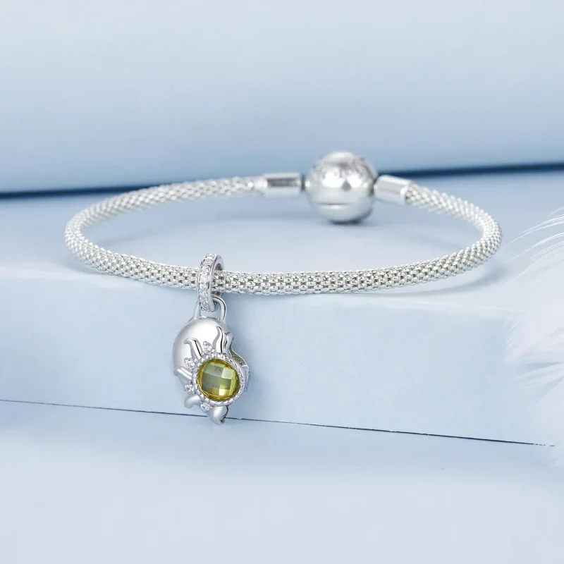 (slika za) Obesek za ljubezen v slogu PANDORA Sonce in Luna - BSC1034 - Ogled 7