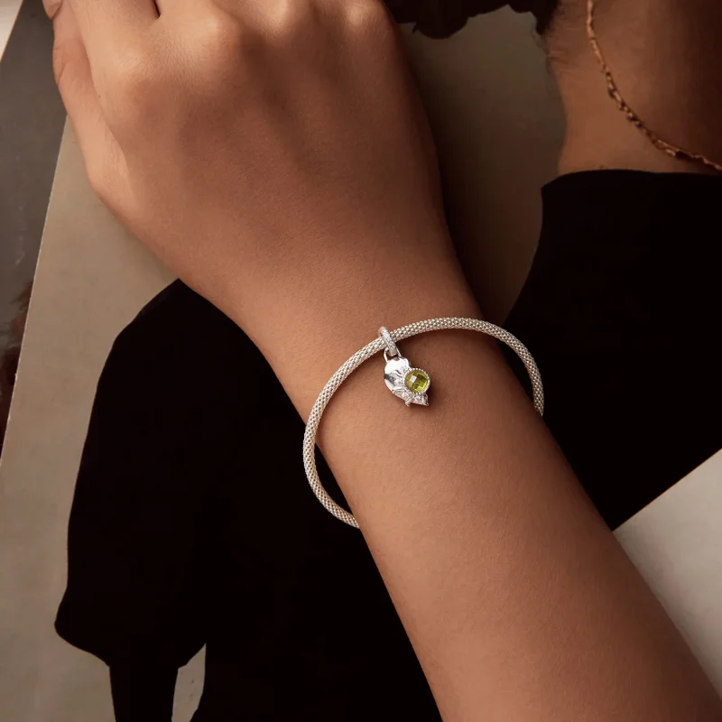 (slika za) Obesek za ljubezen v slogu PANDORA Sonce in Luna - BSC1034 - Ogled 11